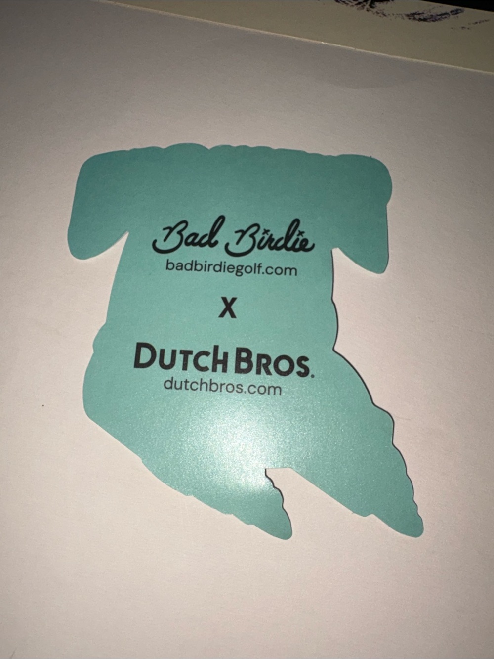 Dutch Dad Golf Course Sticker - Picture 3 of 3